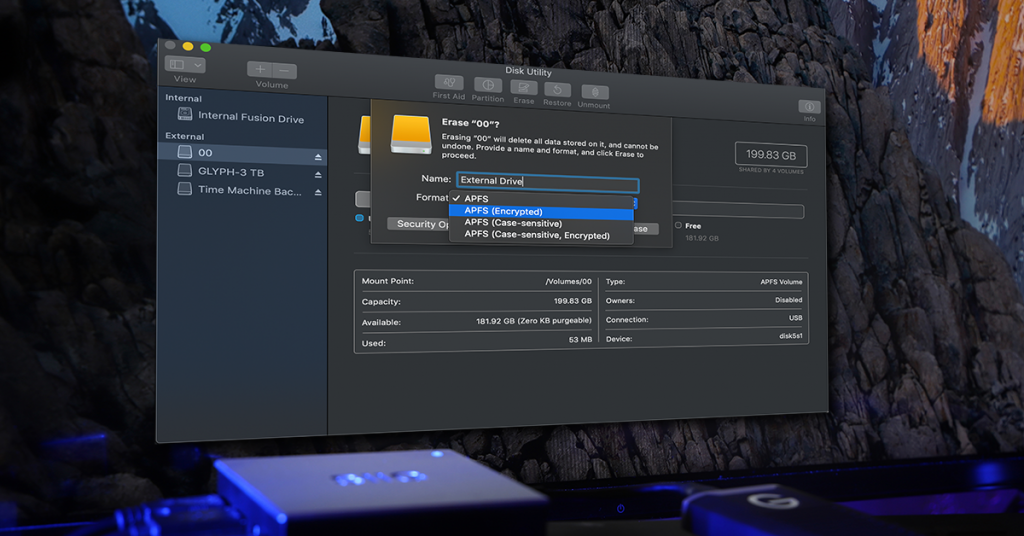 file system usb for mac and windows